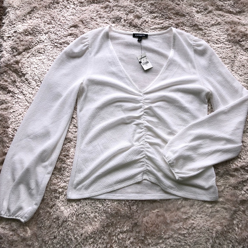 NWT Express white blouse